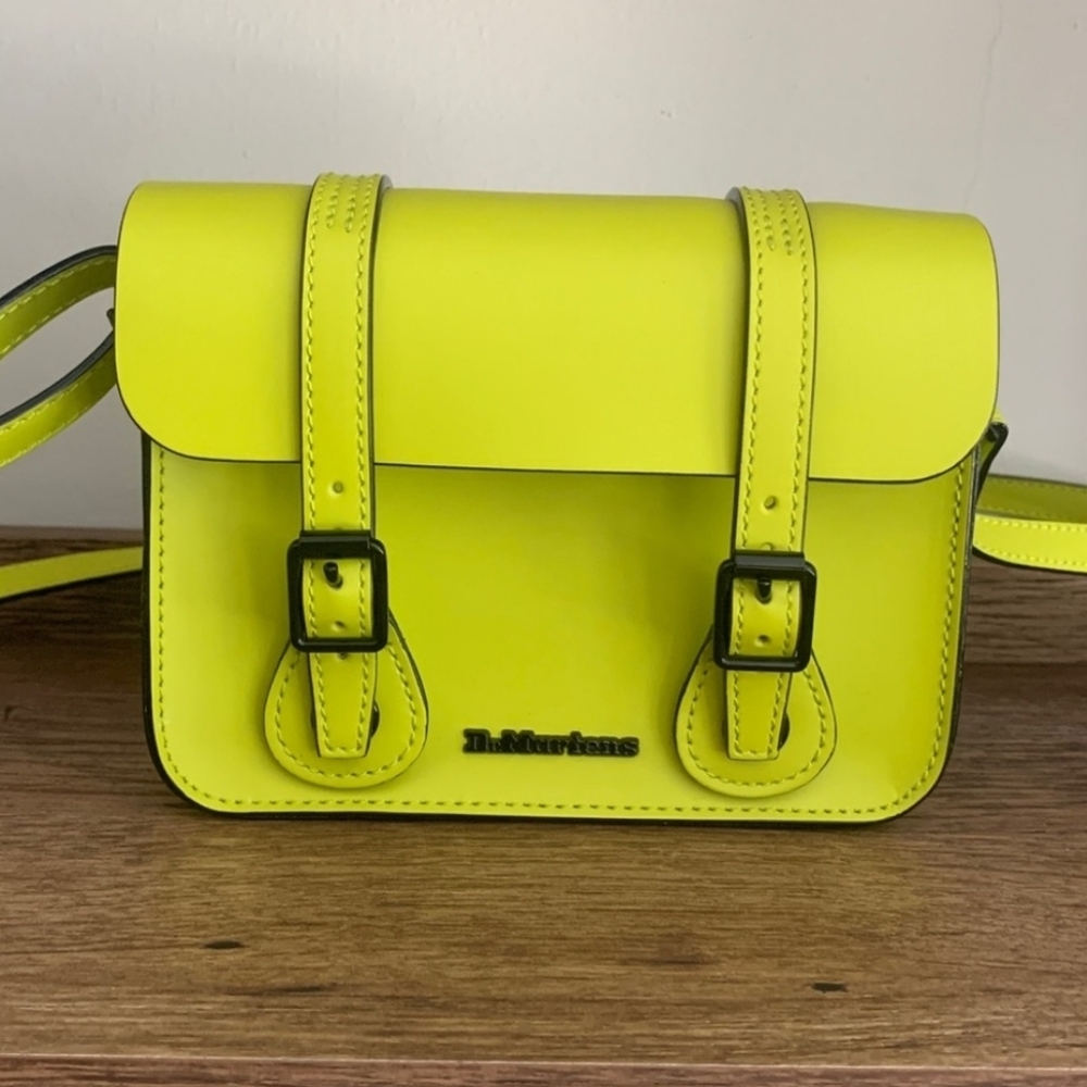 Dr. Martens Sulphur Yellow Crossbody Bag Neon Fluorescent